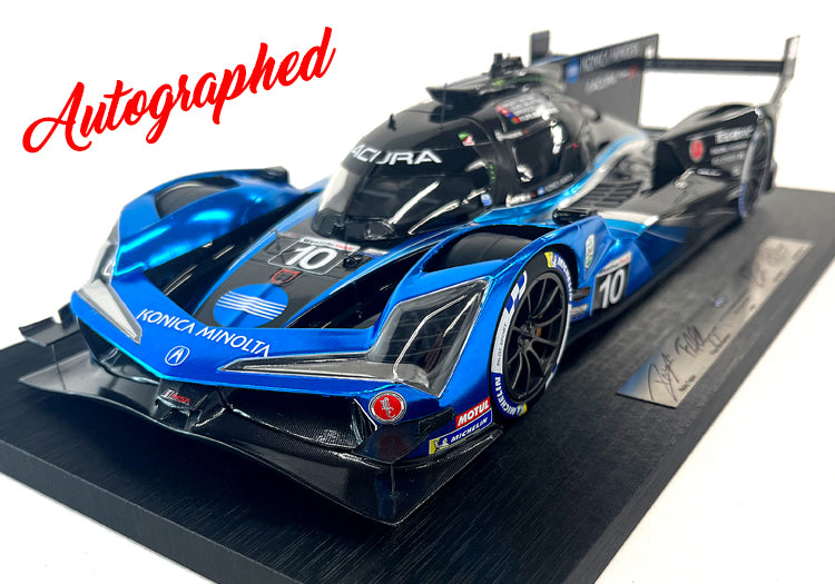 Autographed WTR/ANDRETTI 2023 Daytona 24hr Acura ARX-06 GTP 1:18 Scale Car